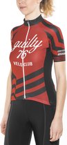 guilty 76 racing Velo Club Pro Race Jersey Dames, rood Maat S