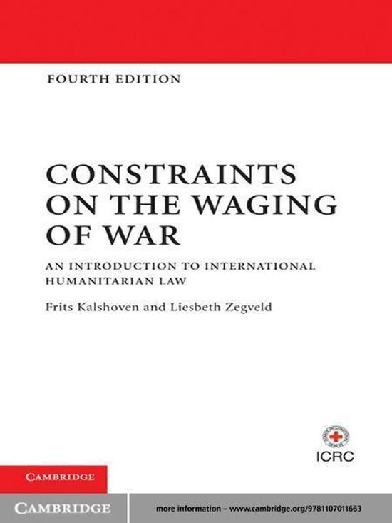 Constraints on the Waging of War - cover