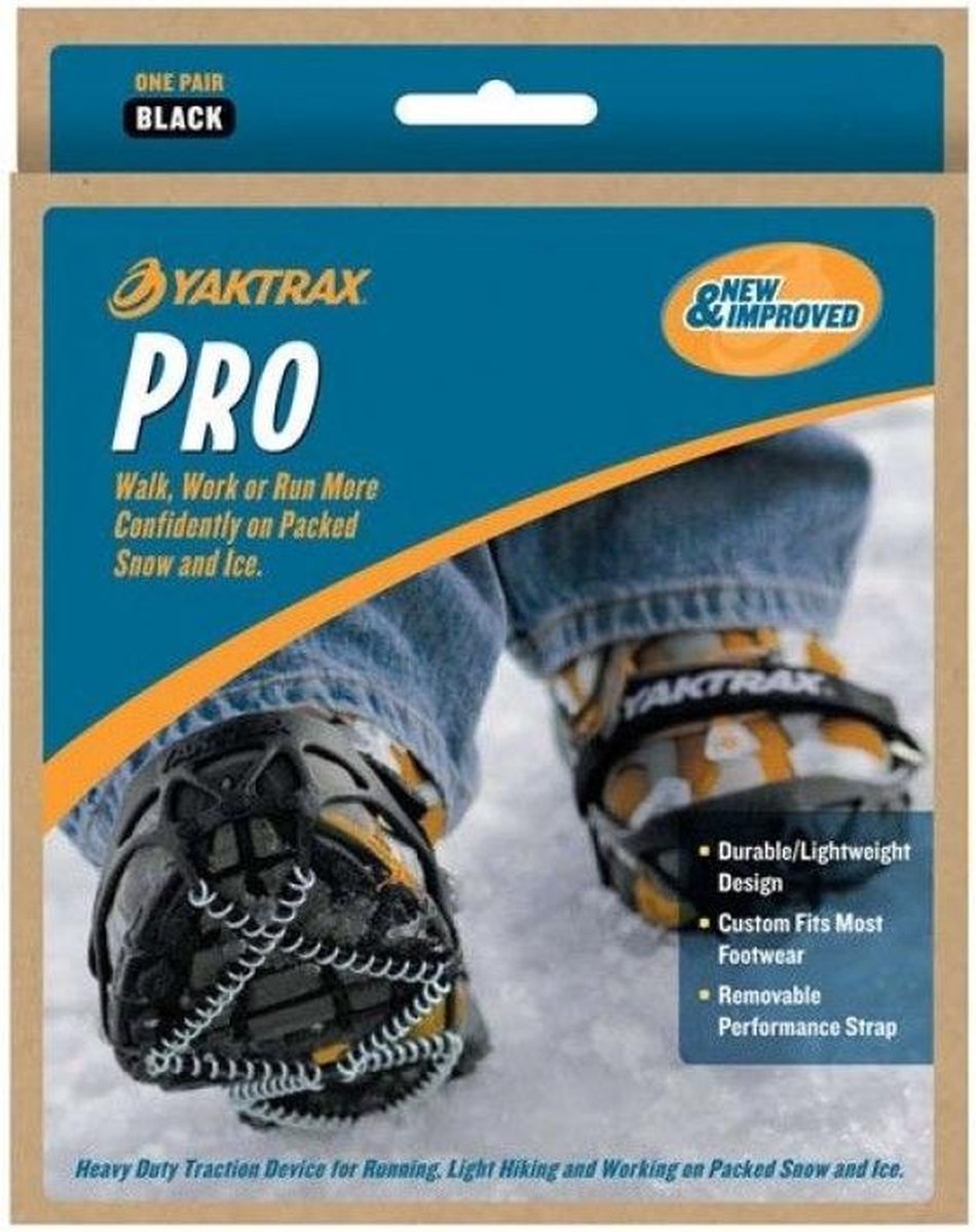 Yaktrax pro - schoen sneeuwketting - S | bol.com