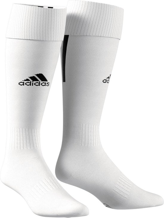 adidas Santos 18 Sportsokken - Maat 31 - Unisex - wit/zwart