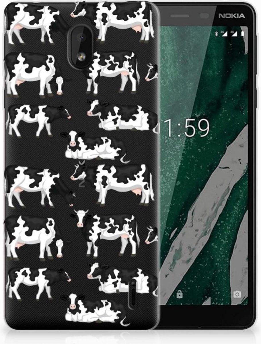 Nokia 1 Plus TPU Hoesje Koetjes