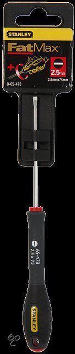 STANLEY FatMax - Schroevendraaier - Standaard 2 - .5 X 75mm