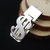 Geldclip Dollar - Pasjes en Cash - RVS staal - Briefgeld - Money clip - Zink