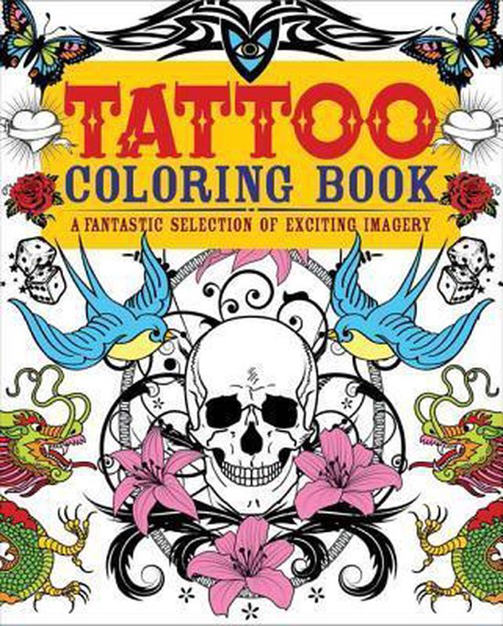 Tattoo Coloring Book, Patience Coster 9780785830429 Boeken