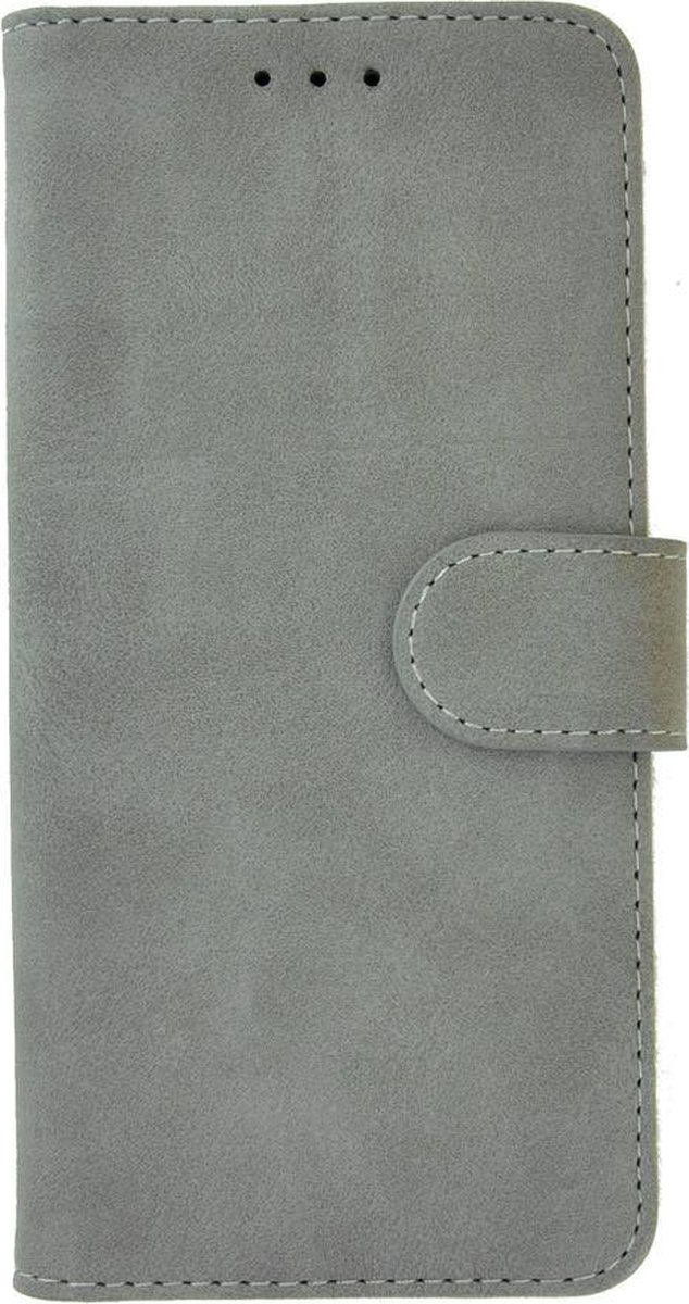 Pearlycase Hoes Wallet Book Case Grijs Geschikt voor Apple iPhone 11 Pro