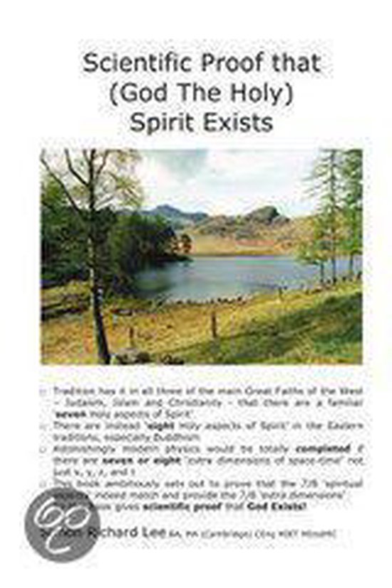 Scientific Proof That (God the Holy) Spirit Exists