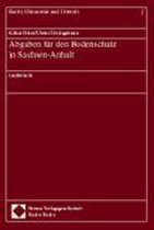 Abgaben für den Bodenschutz in Sachsen-Anhalt