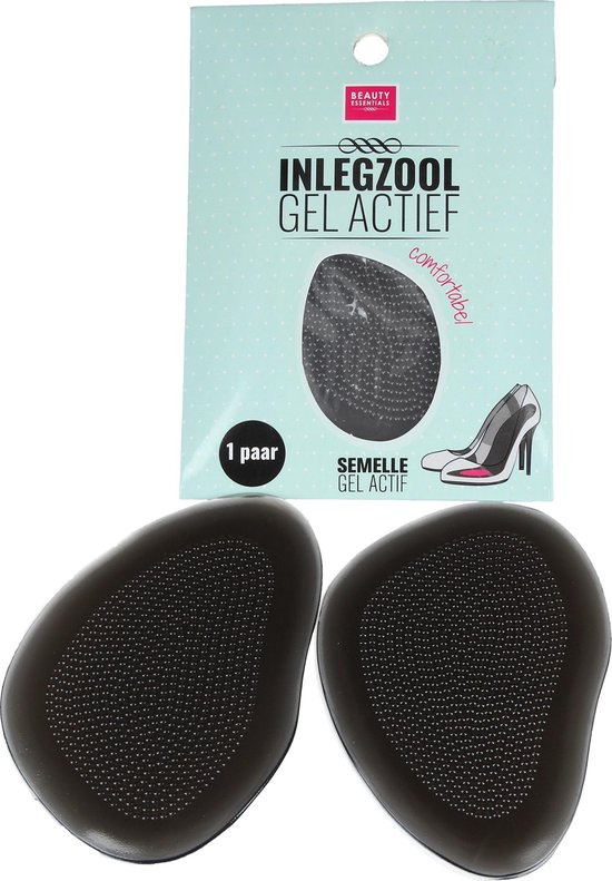Gelactief Inlegzool voor Hoge Hakken Zwart 1 Paar | Zool voor Damesschoen  One Size | | bol.com