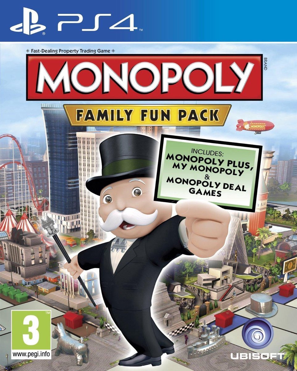 ga verder Kreunt stroom Monopoly, Family Fun Pack PS4 | Games | bol.com