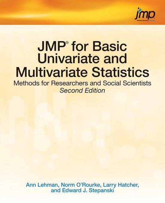 JMP for Basic Univariate and Multivariate Statistics - cover