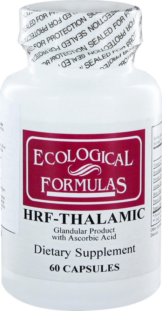 Goedkoopste Ecological Formulas HRF-Thalamic - 60 capsules - Orgaanconcentraatpreparaat