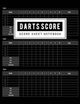 Darts Score Sheet