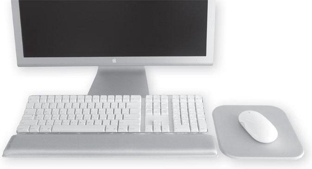 Rain Design mRest Wrist Rest & Mouse Pad Silver