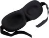 Slaapmasker 3D Deluxe - Oogmasker Nachtmasker Travel Reis - Geblindeerd met Neusbrug - Perfecte Pasvorm - One Size - Zwart