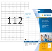 HERMA 10916 printeretiket Wit Zelfklevend printerlabel