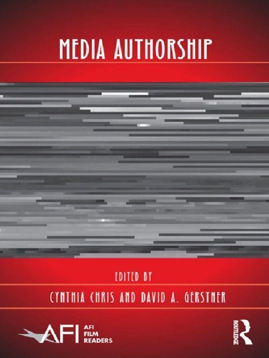AFI Film Readers - Media Authorship - cover