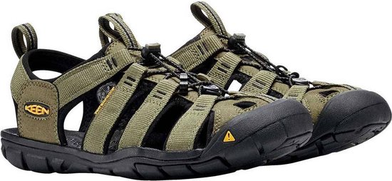 Keen Clearwater CNX M Burnt Olive - Zwart Sandalen Heren Size : 42.5 |  bol.com