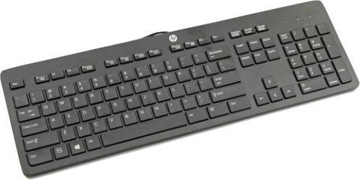 HP 803181-031 USB QWERTY Brits Engels Zwart toetsenbord