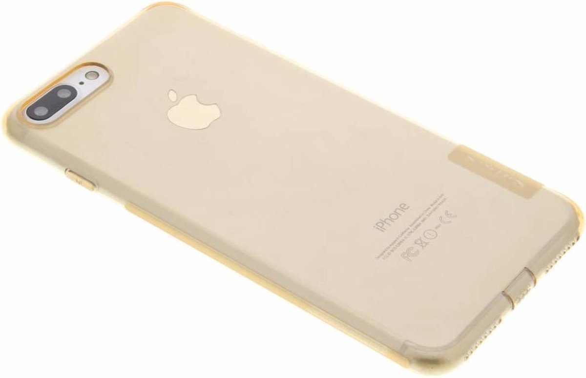 Nillkin - iPhone 7/8 Hoesje - Zachte Back Case Nature TPU Geel