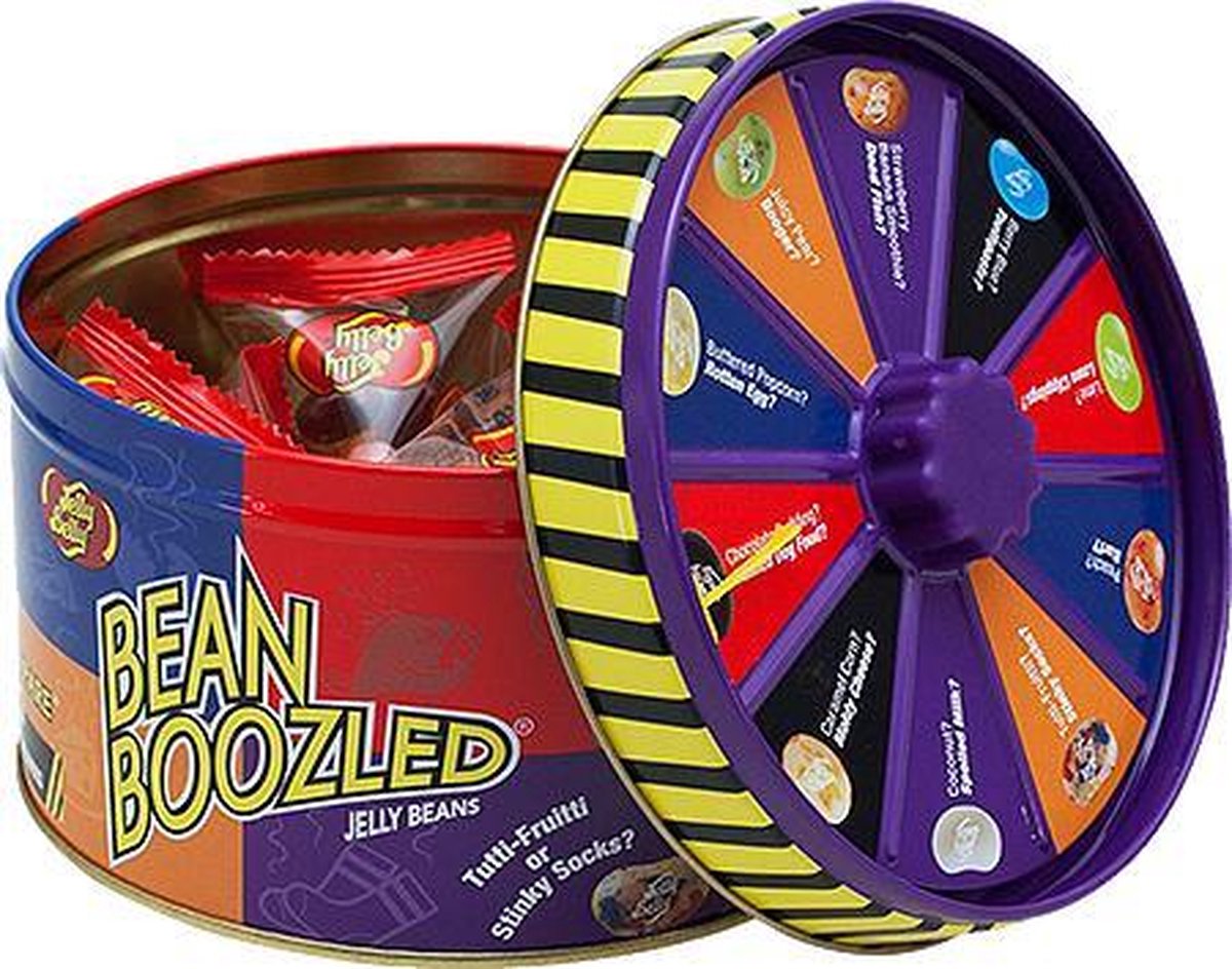 Bonbon et jeu Bean Boozled Spinner Jelly Belly en gros