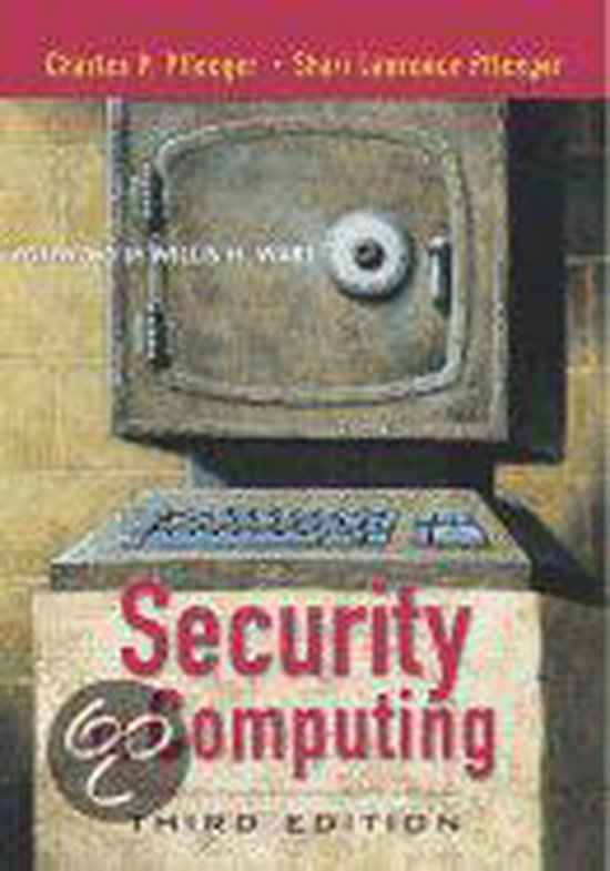 Security in Computing - cover