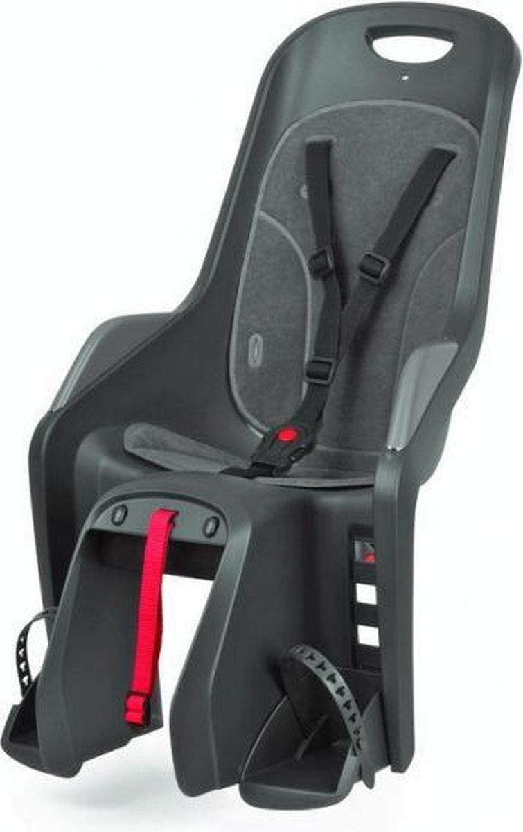 Kinderzitje Polisport Bubbly Maxi Dragerbevestiging Achter (Zwart/Grijs) |  bol.com