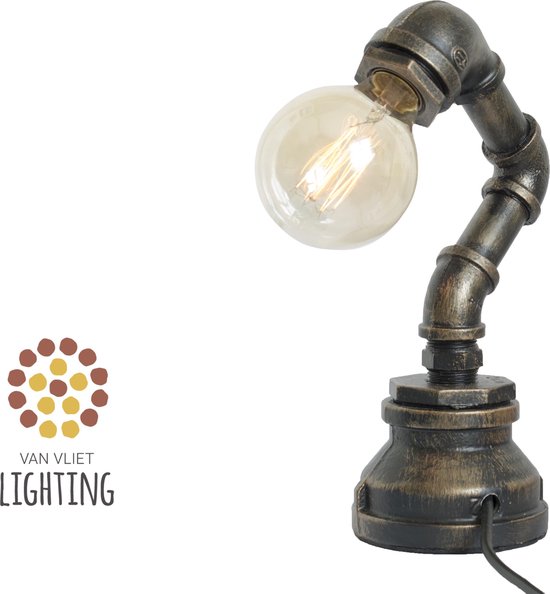 Industriële Waterleiding Tafellamp Bureaulamp | bol.com