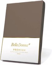 Bella Donna Premium Jersey Hoeslaken - Truffel