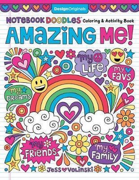 Notebook Doodles Amazing Me, Jess Volinski 9781497203396 Boeken