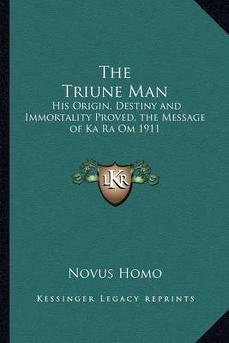 The Triune Man van Novus Homo