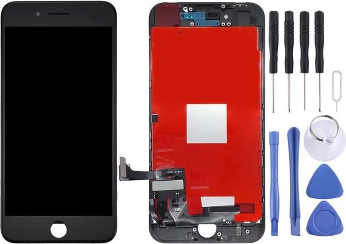 Lcd-scherm en Digitizer Full Assembly voor iPhone 8 (zwart)