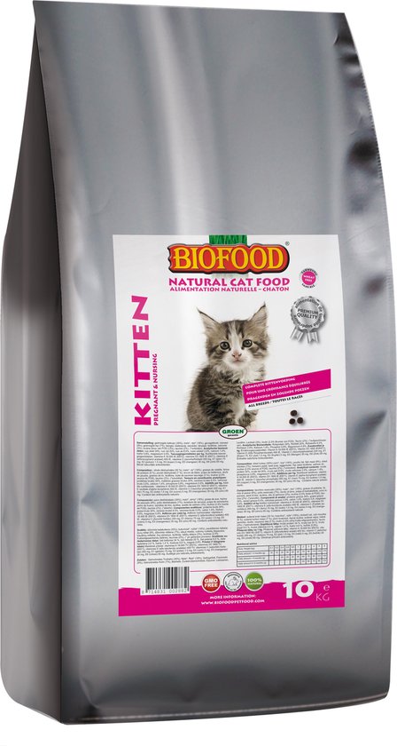 Bf Ncf Kitten Pregnant&Nursing - Kattenvoer - Kalkoen Vis Kip 10 kg