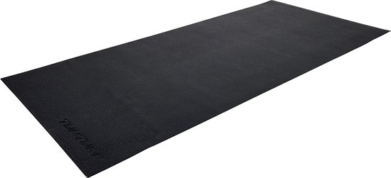 Tunturi Hardloopband mat - Vloerbeschermmat - 200 x 95 x 0,5 cm - Zwart