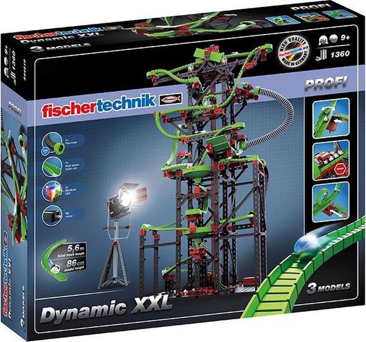 fischertechnik Marble runs - Dynamic XXL kogelbaan 544619