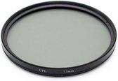 Filtre polarisant - 77 mm - Filtre d'objectif photo CPL circulaire - Pour appareil photo Canon / Nikon / Sony