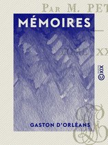Omslag Mémoires