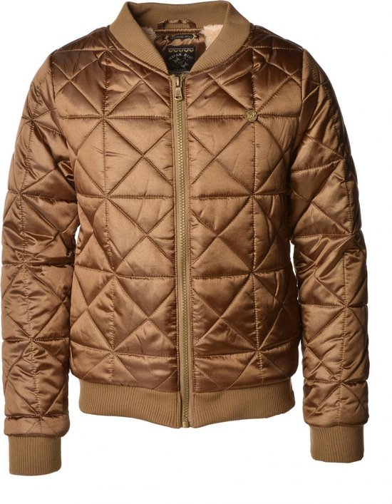 Indian Blue Jeans Quilted Bomber Jacket 