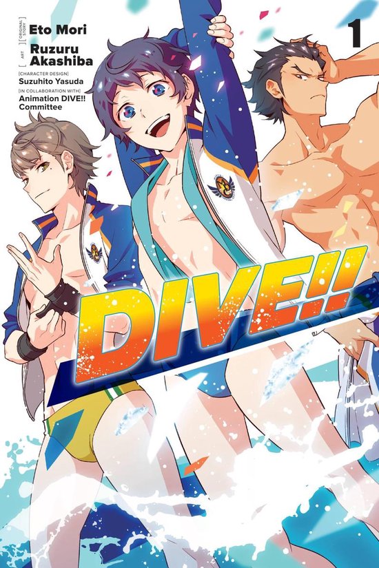 DIVE!! 1 - DIVE!!, Vol. 1 - cover