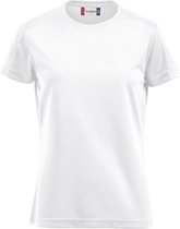 T-shirt Ice-T ds polyester 150 g / m² blanc XXL
