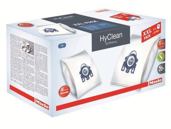 HyClean 3D Efficiency GN XXL-pack - Stofzuigerzakken - 16 stuks