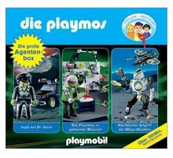 Die Playmos - Die grosse Agentenbox - cover