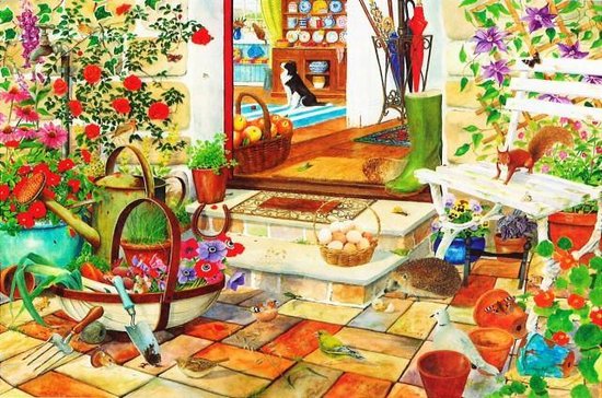 Legpuzzel - The House of Puzzles - Home & Garden - 1000 stukjes | bol.com