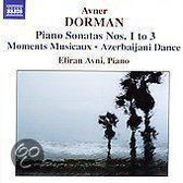 Avner Dorman: Piano Sonatas Nos. 1-3; Moments Musicaux; Azerbaijani Dance