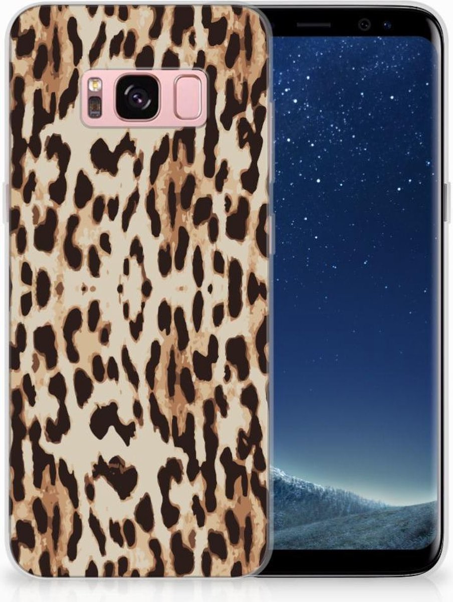Samsung Galaxy S8 TPU Hoesje Leopard