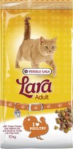 Versele-Laga Lara - Adult - Kalkoen/Kip - Kattenvoer - 10 kg