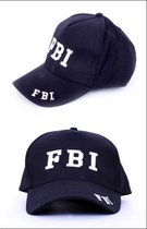 12x Baseball cap FBI - politie FBI swat thema feest police carnaval pet