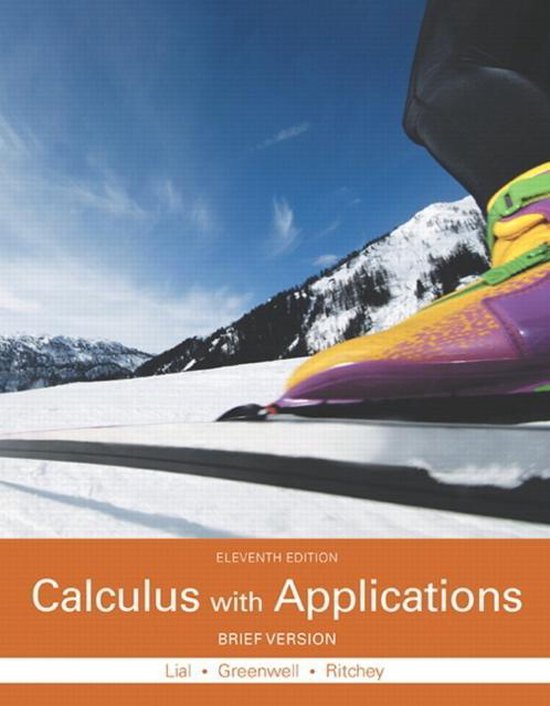 Calculus with Applications, Brief Version 9780321979414 Raymond