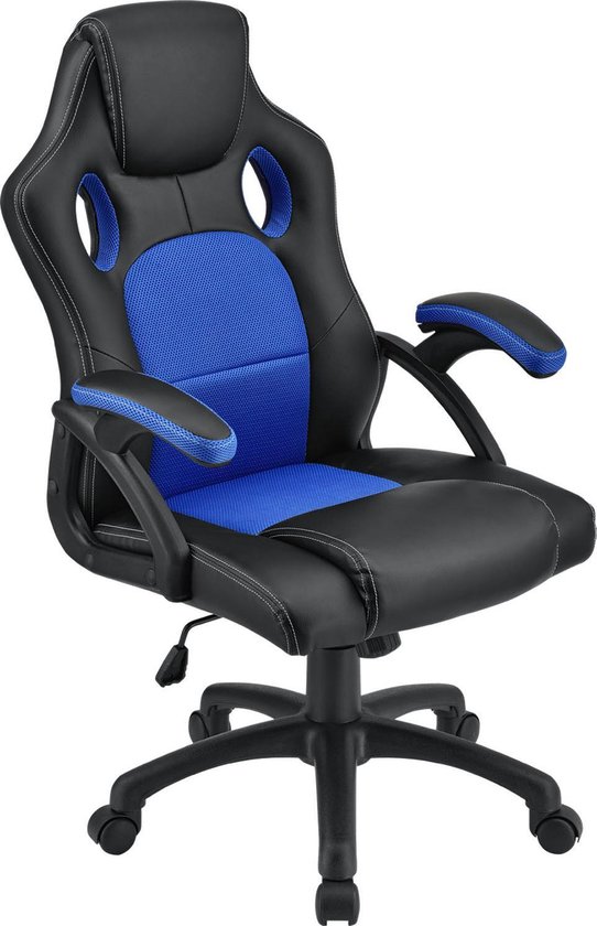 Chaise de bureau / chaise de jeu - Bleu