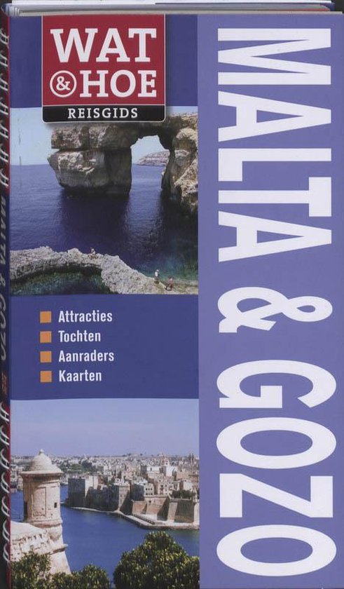 Cover van het boek 'Wat en hoe Malta en Gozo'
