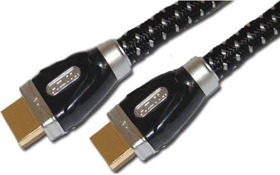 shiverpeaks HDMI, 3.5 m HDMI kabel 3,5 m HDMI Type A (Standaard) Zwart,  Zilver | bol.com